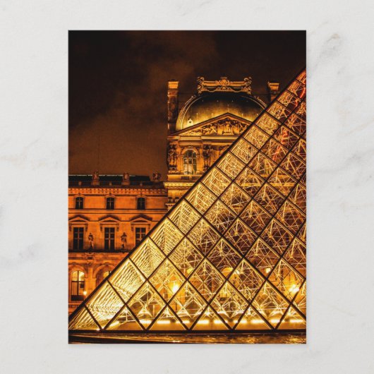 Het Louvre Briefkaart (Voorkant)