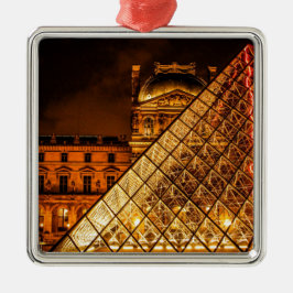 Het Louvre Metalen Ornament