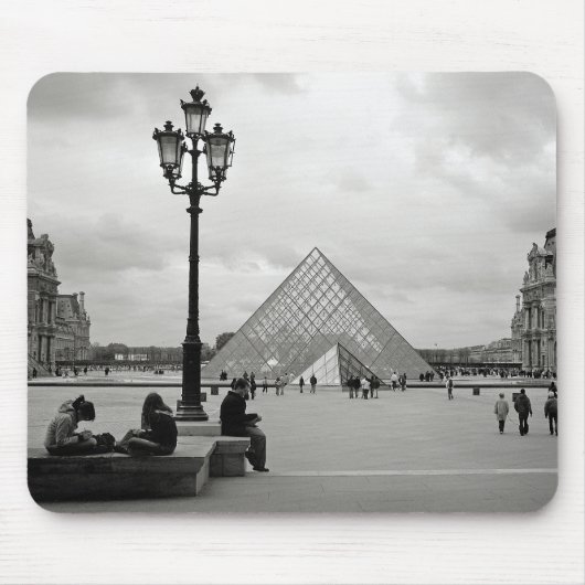 Het Louvre Mousepad Muismat (Voorkant)