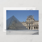 Het Louvre Museum Briefkaart (Voorkant / Achterkant)
