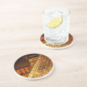 Het Louvre Zandsteen Onderzetter (Zijkant)