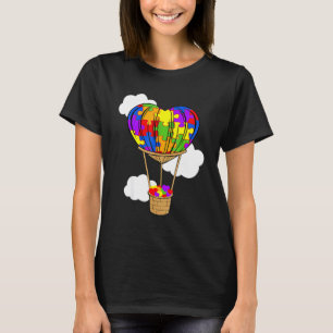 Het-luchtballon-autisme-bewustzijn-leuk-hart-puzze T-shirt