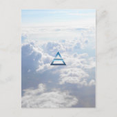 Het luchtsymbool van het element briefkaart (Voorkant)