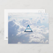 Het luchtsymbool van het element briefkaart (Voorkant / Achterkant)