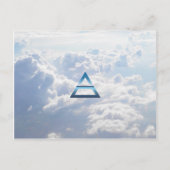 Het luchtsymbool van het element briefkaart (Voorkant)