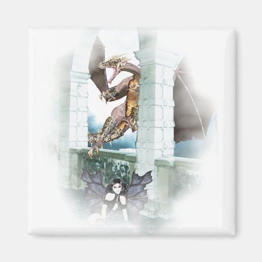 Het luchtvignet van de Dragon Magneet (Voorkant)