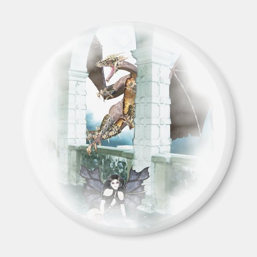 Het luchtvignet van de Dragon Magneet (Voorkant)