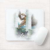 Het luchtvignet van de Dragon Muismat (Met muis)