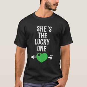 Het Lucky Onen Romantic St Patricks Design T-shirt