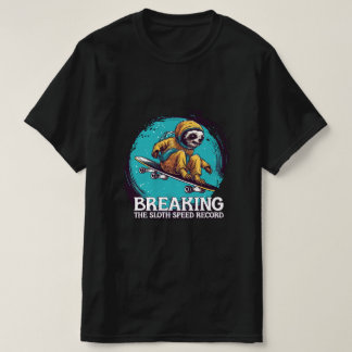 het luiaard snelheidsrecord verbreken t-shirt