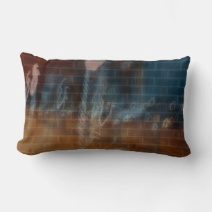 Het lumbale Abstracte Bruine Ontwerp van het Kussen