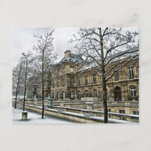 Het Luxemburgse paleis - zetel van de Franse senaa Briefkaart