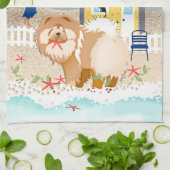 HET MAAKT DEZE ÉÉN Keukenhanddoek UIT (Gevouwen)