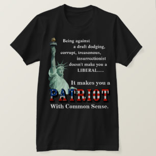 Het maakt je een PATRIOT met gezond verstand T-shirt
