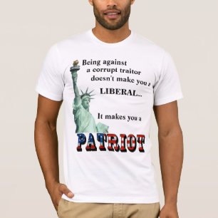 Het maakt je een PATRIOT T-shirt