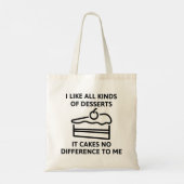 Het maakt me geen verschil. tote bag (Achterkant)