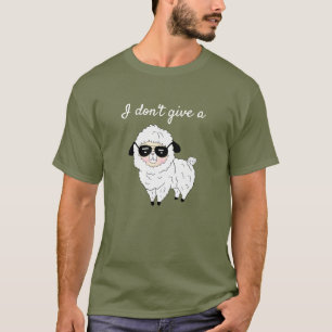 Het maakt me niet uit Schaap Grappig T-shirt