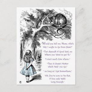 Het maakt niet uit hoe je gaat briefkaart