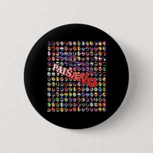 Het maakt niet uit uit uit welk land je komt ronde button 5,7 cm