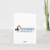 Het magische Wenskaart van de Maan Kaart (Achterkant)