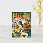 Het magische Wenskaart van de Maan Kaart (Gele Bloem)