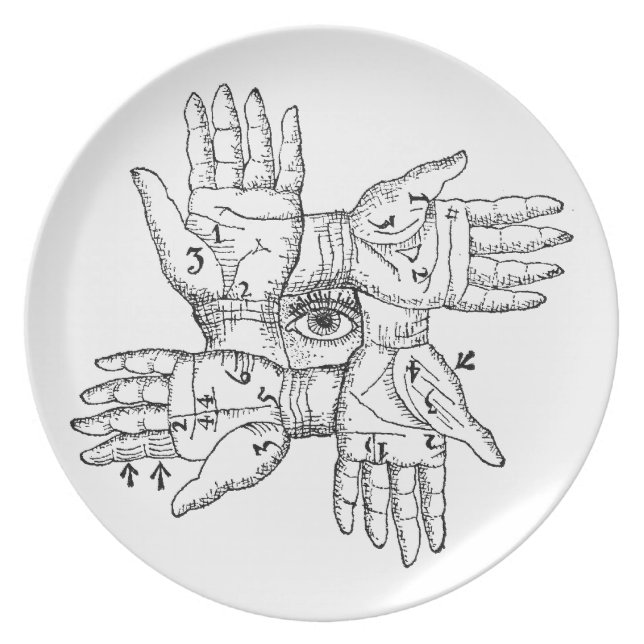 Het magische wiel melamine bord (Voorkant)