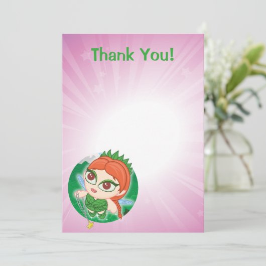 Het Magische Woud van Alyssa Bedankkaart (Staand voorkant)