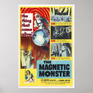 Het Magnetische Monster Poster