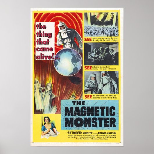 Het Magnetische Monster Poster (Voorkant)