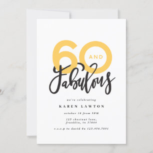 Het maken van 60 een goede moderne typografische v