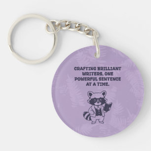 Het maken van briljante schrijvers, één krachtige  sleutelhanger
