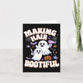 Het maken van haar bootiful Halloween Spooky Ghost Kaart (Voorkant)