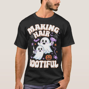 Het maken van haar bootiful Halloween Spooky Ghost T-shirt