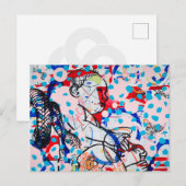 Het maken van herinneringen briefkaart (Voorkant / Achterkant)