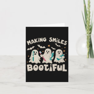 Het maken van Lachen Bootiful Halloween Funny Ghos Kaart