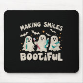 Het maken van Lachen Bootiful Halloween Funny Ghos Muismat (Voorkant)