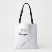 Het maken van Magic Shopper Bag Draagtas (Voorkant)