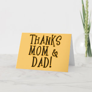 HET MAMMA VAN HET BEDANKT EN DAD! Het Product van
