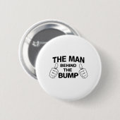 Het Man achter de pomp Ronde Button 5,7 Cm (Voorkant /achterkant)