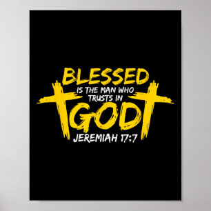 het Man dat in godsnaam op godslastering vertrouwt Poster