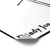 Het Man dat Skulls heeft verzameld Poster (Hoek)