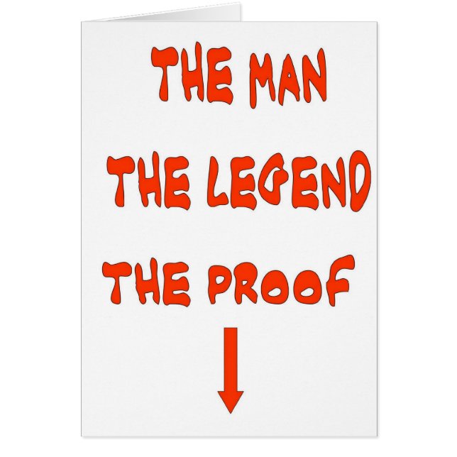 HET MAN DE LEGEND (Voorkant)