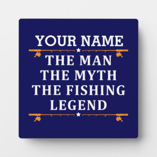 Het Man de Mmythe de Geviste Legend personaliseerd Fotoplaat