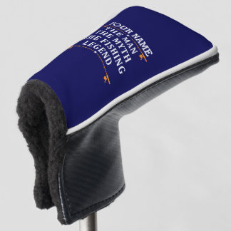 Het Man de Mmythe de Geviste Legend personaliseerd Golfheadcover