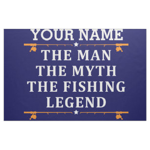 Het Man de Mmythe de Geviste Legend personaliseerd Stof