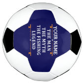 Het Man de Mmythe de Geviste Legend personaliseerd Voetbal (Gedraaid)