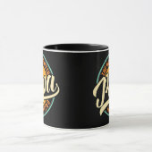 Het Man De Mmythe de Legend Papa Vaderdag Mok (Midden)