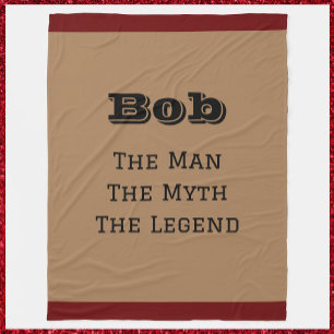 Het Man De Mmythe de Legende Fleece Deken