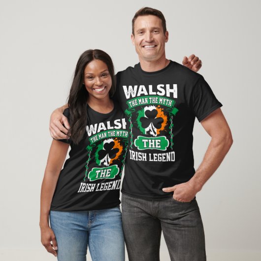 Het Man De Myth Irish Legend St Patricks T-shirt (Unisex)