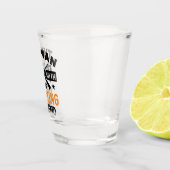 Het Man de mythe de jachtleger - Deer Shot Glas (Rechts)